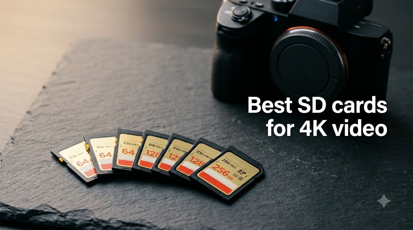 8 Best SD Cards for 4K Video (September 2026) Tested & Reviewed