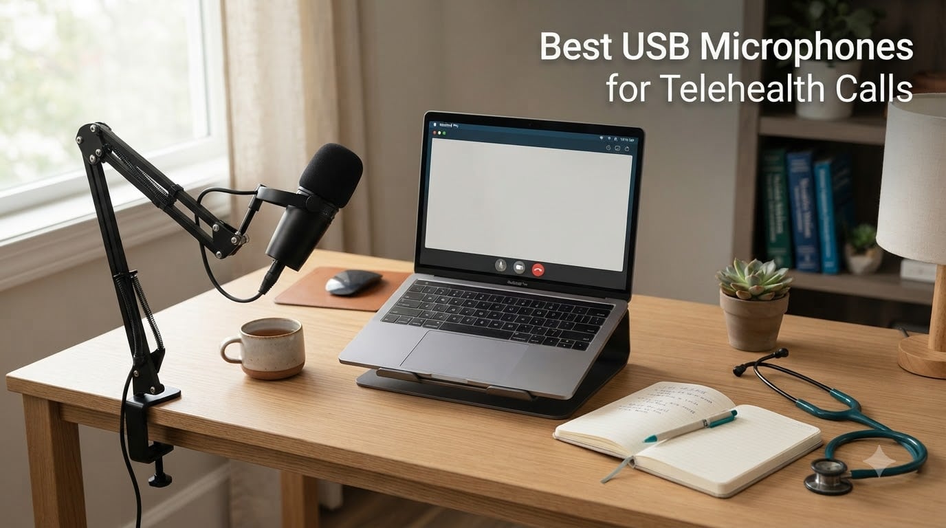 8 Best USB Microphones for Telehealth Calls (September 2026) Tested