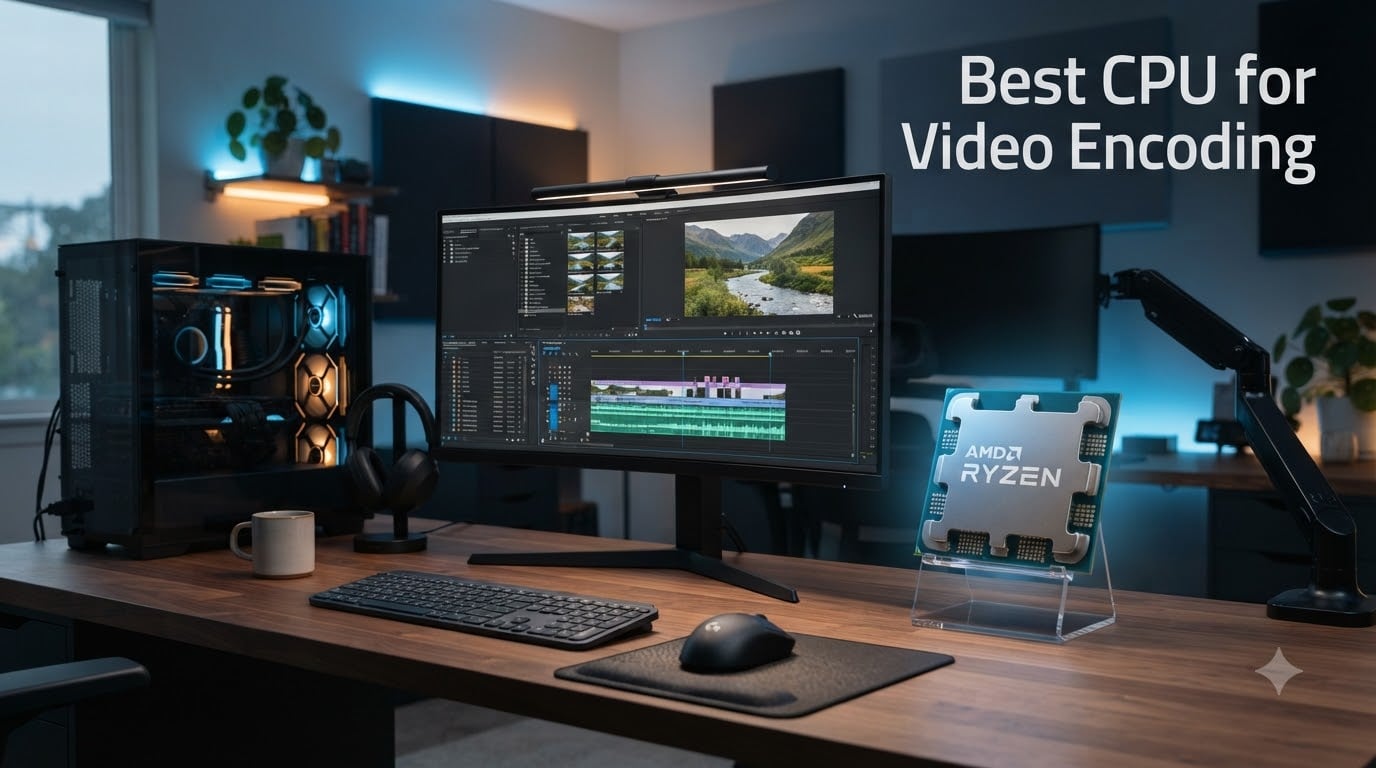 8 Best CPU for Video Encoding (September 2026) Expert Guide