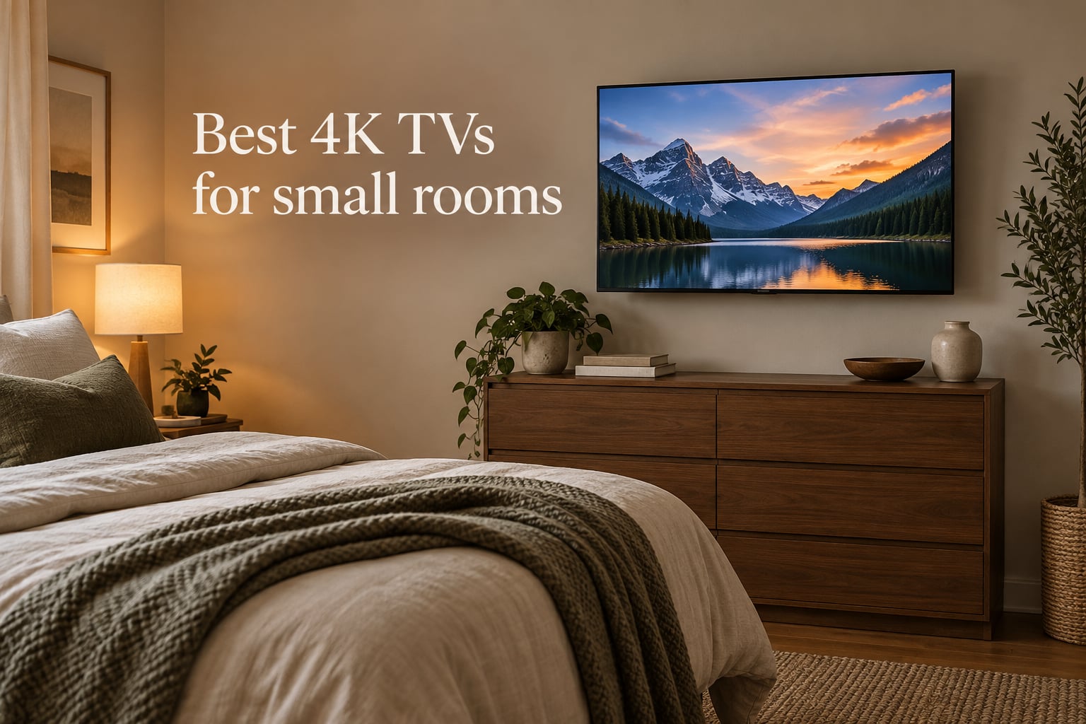 Best 4K TVs for small rooms