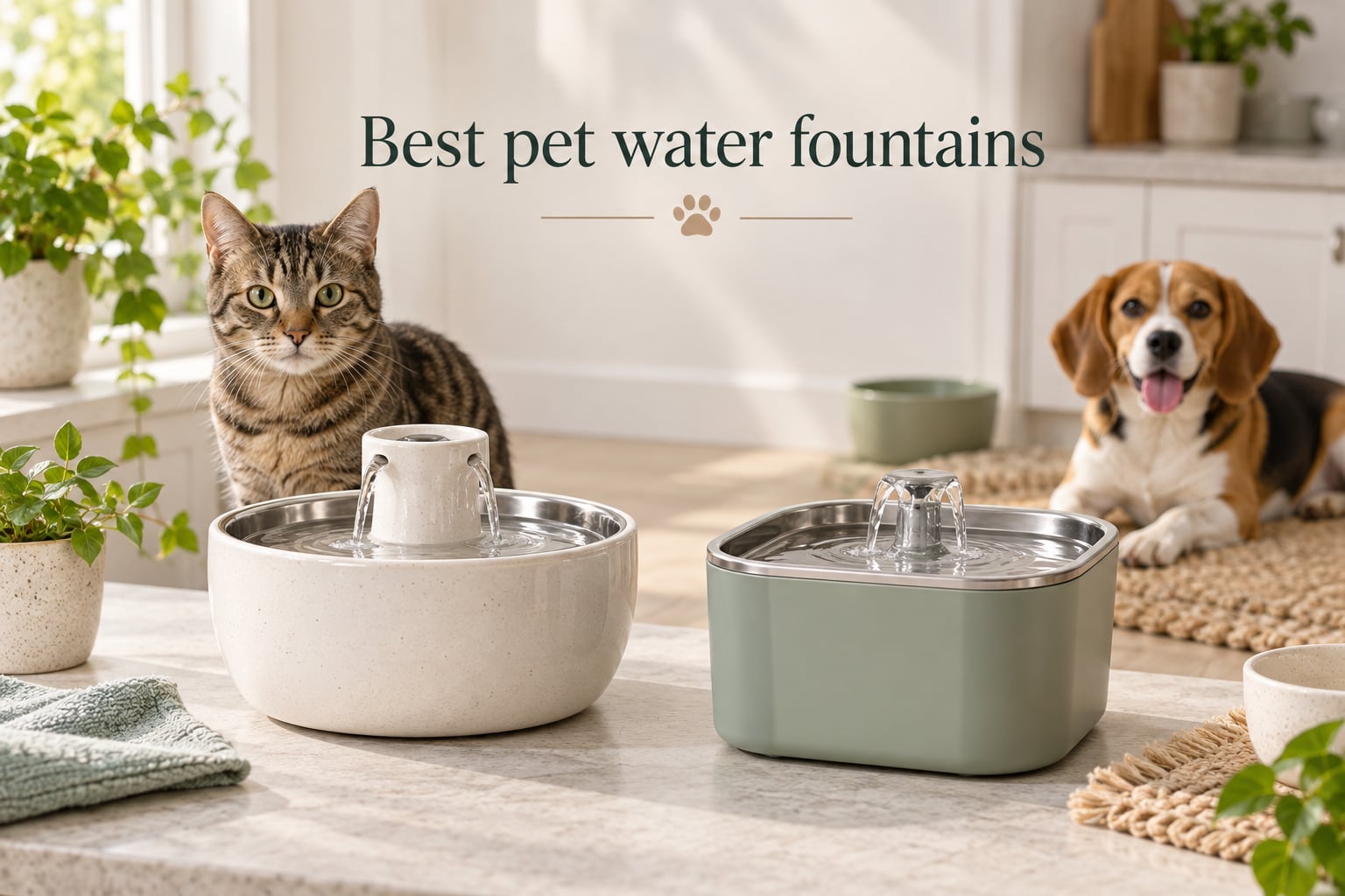 Best pet water fountains