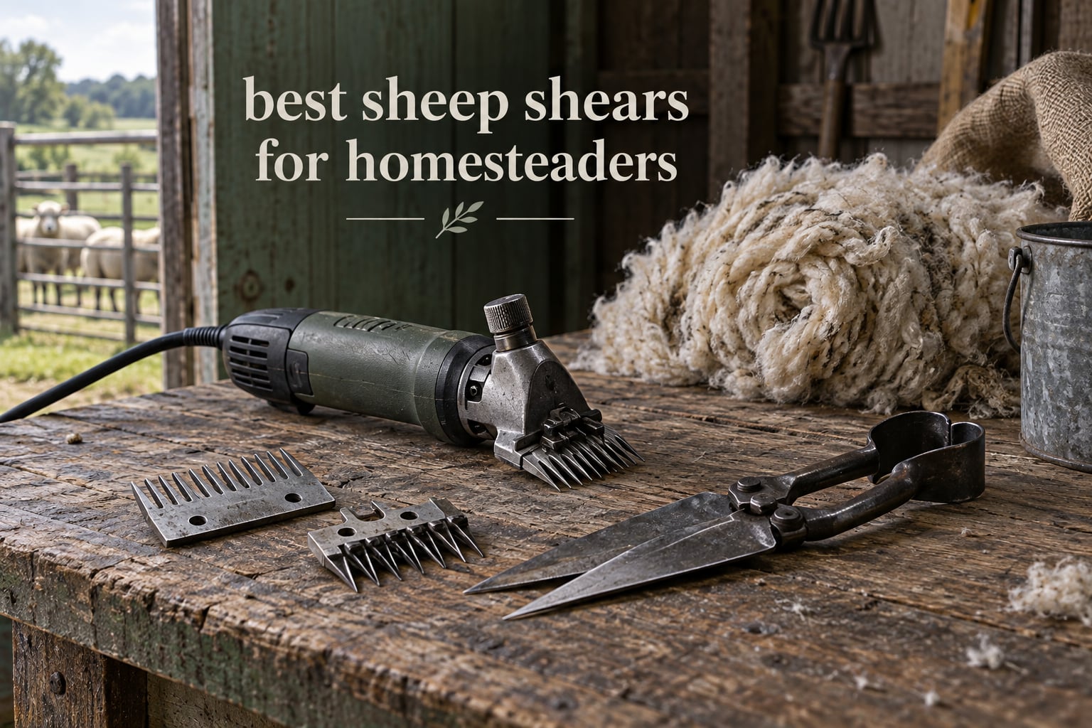 12 Best Sheep Shears for Homesteaders (October 2026) Guide