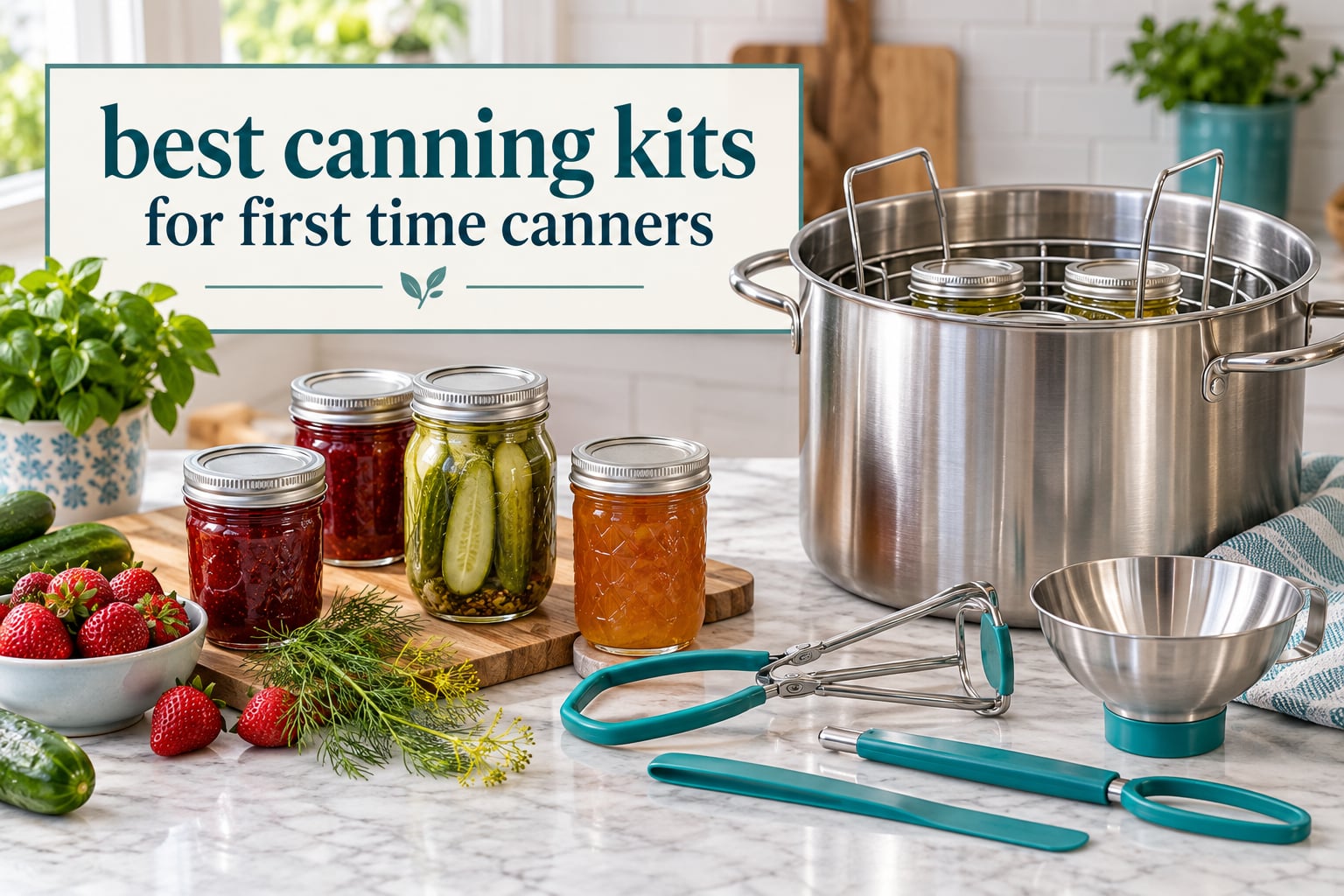 best canning kits for first time canners