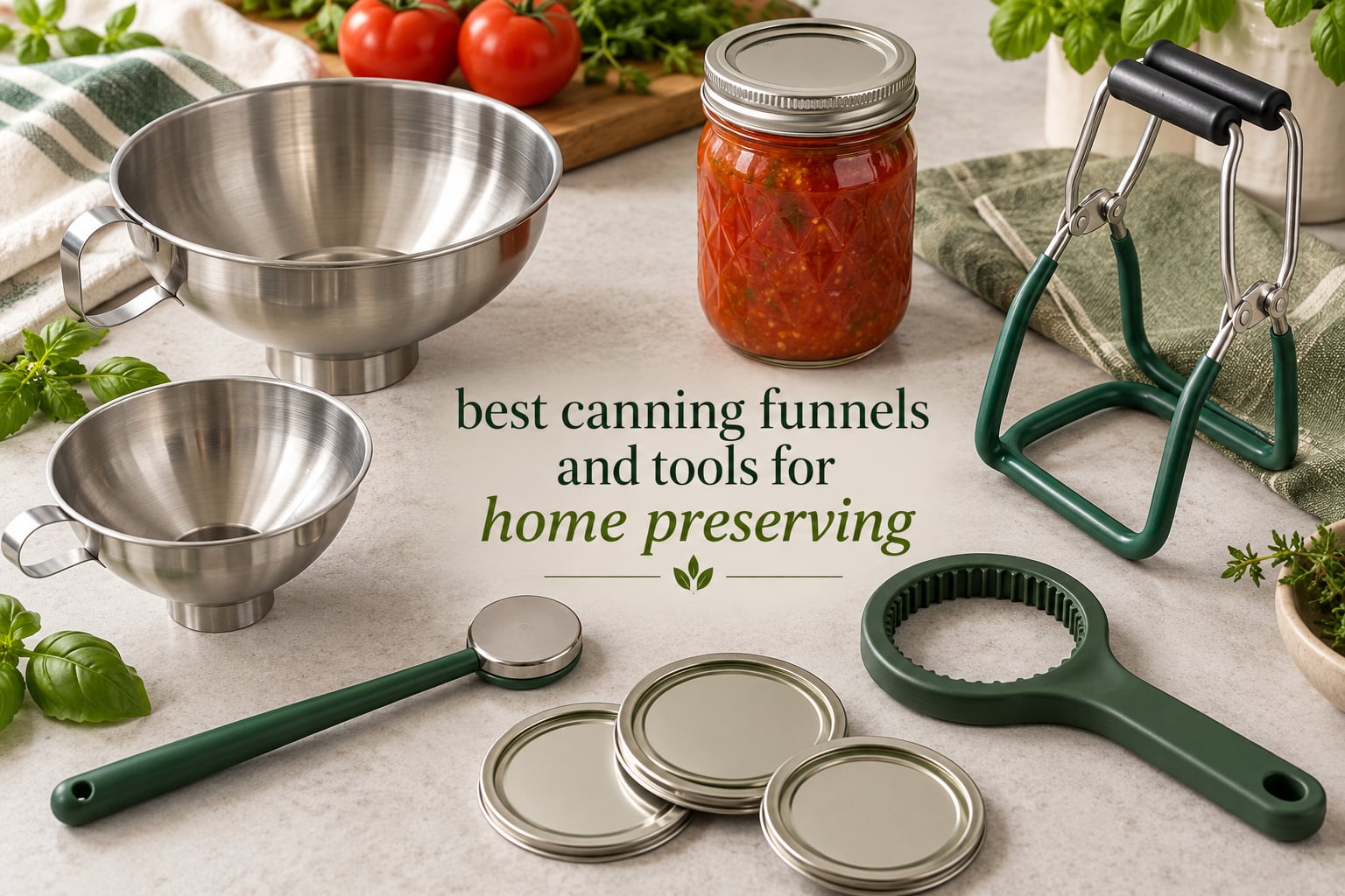 best canning funnels and tools for home preserving