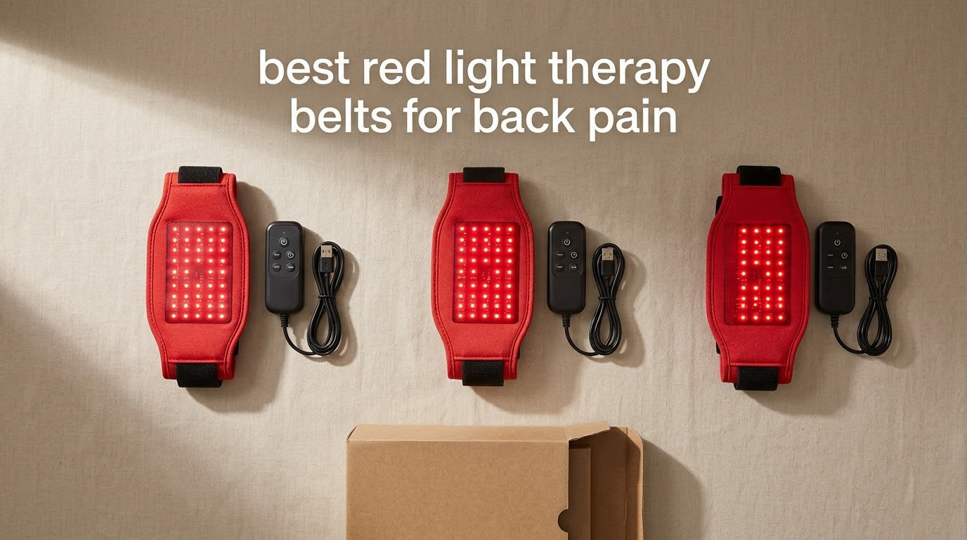 best red light therapy belts for back pain