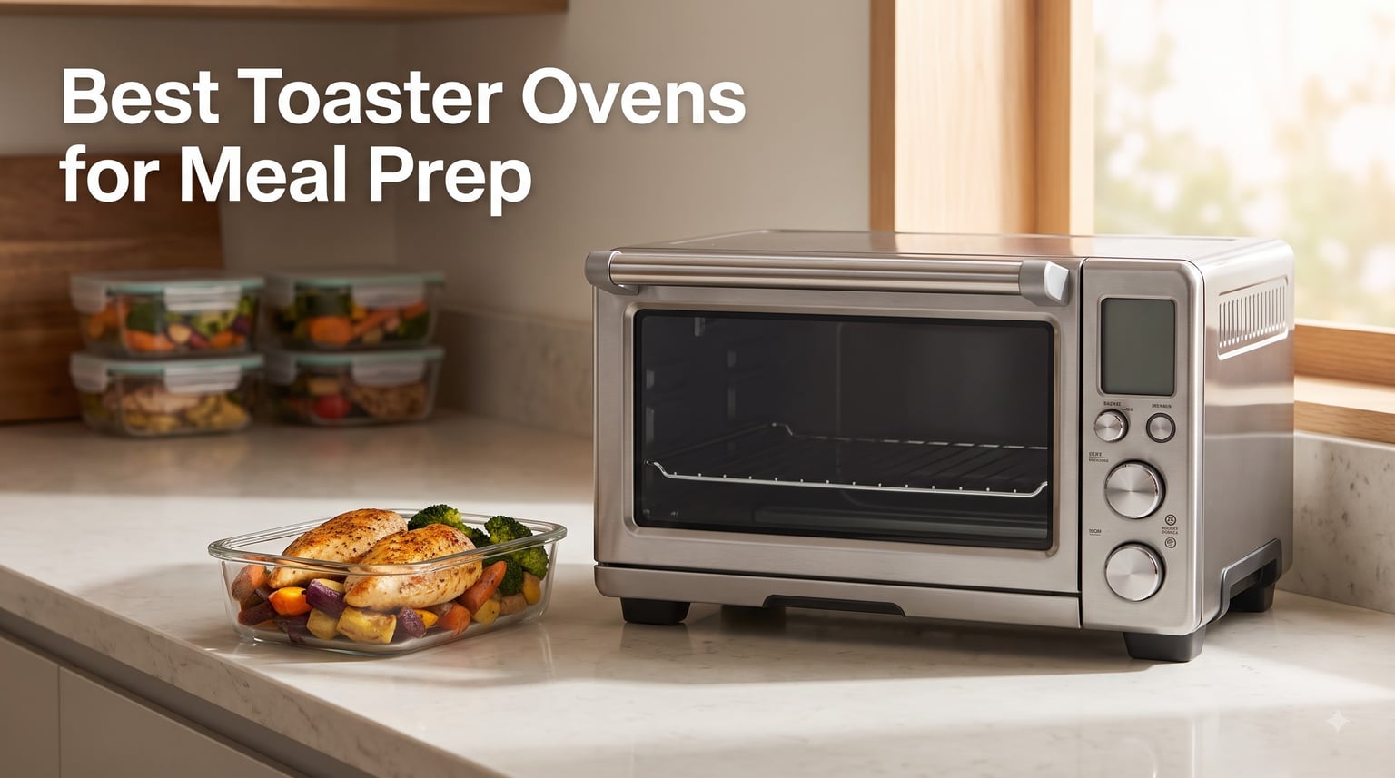 8 Best Toaster Ovens for Meal Prep (September 2026) Tested & Reviewed