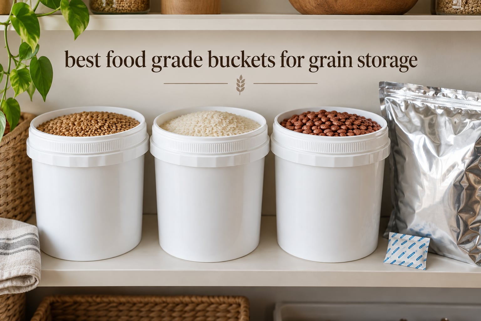 best food grade buckets for grain storage
