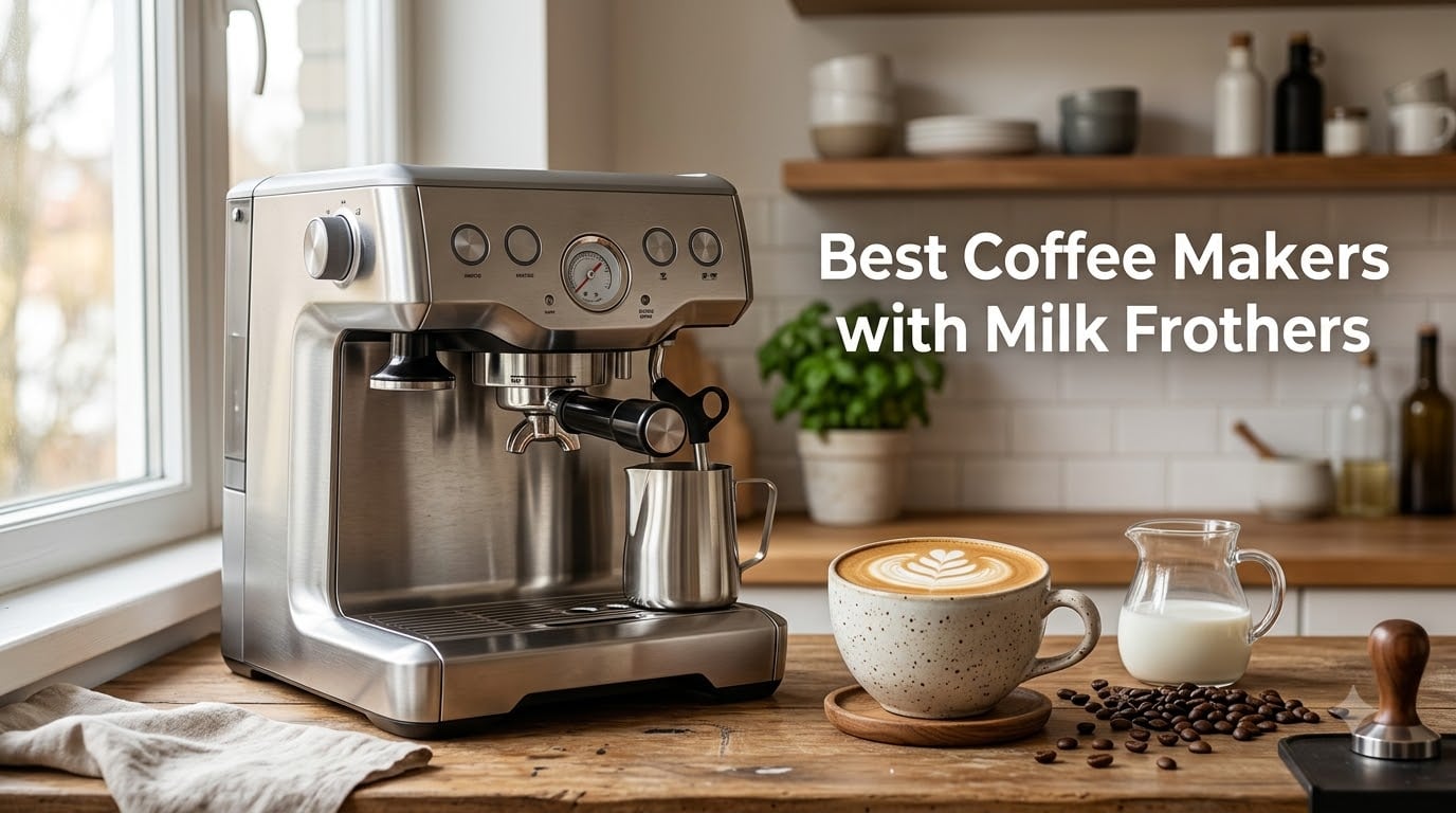 10 Best Coffee Makers with Milk Frothers (September 2026)