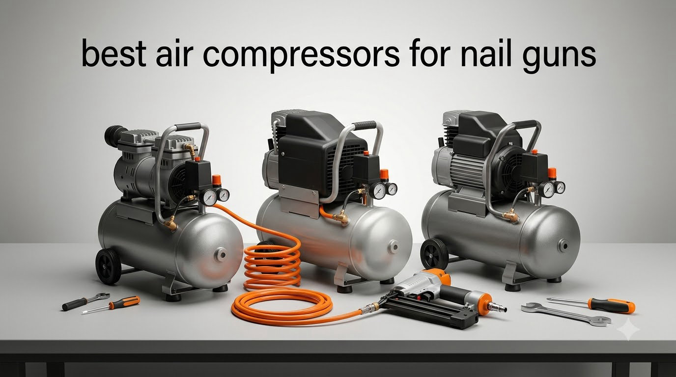 best air compressors for nail guns
