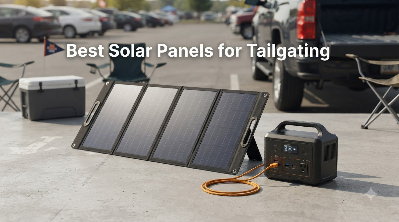 8 Best Solar Panels for Tailgating (September 2026) Tested & Ranked