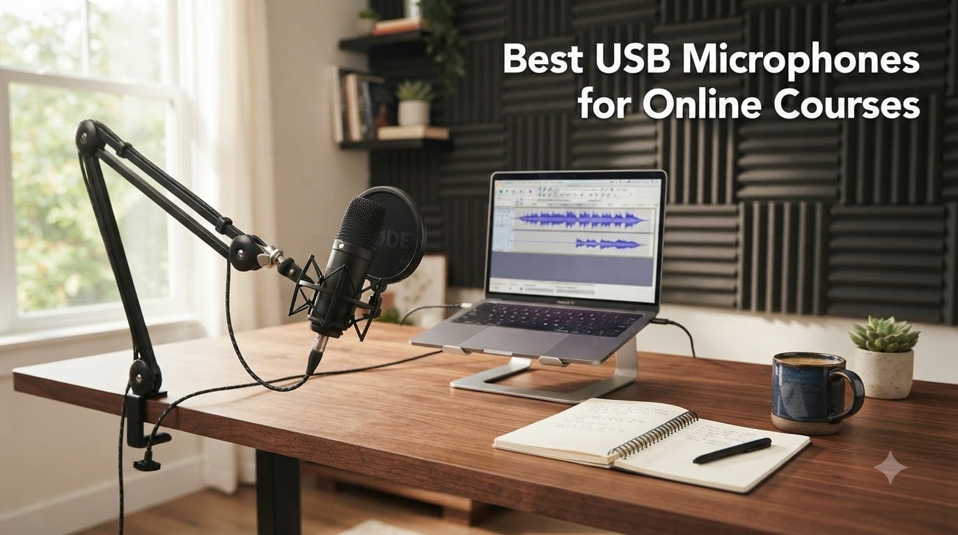 10 Best USB Microphones for Online Courses (September 2026)
