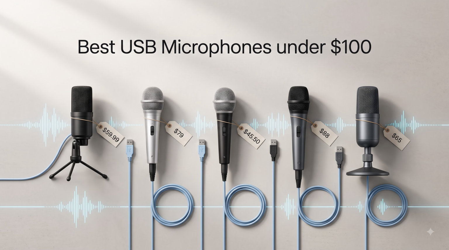 12 Best USB Microphones Under 100 (September 2026) Tested and Ranked