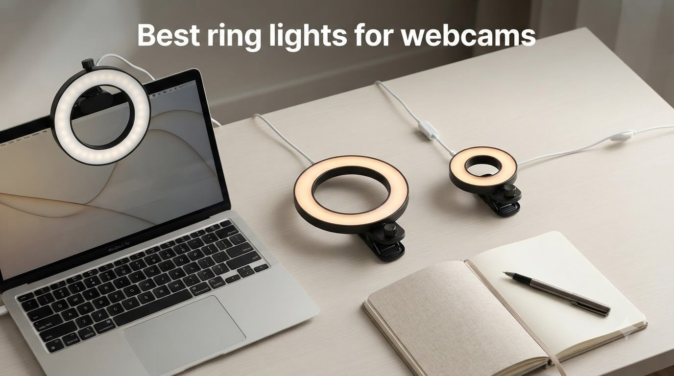 Best ring lights for webcams