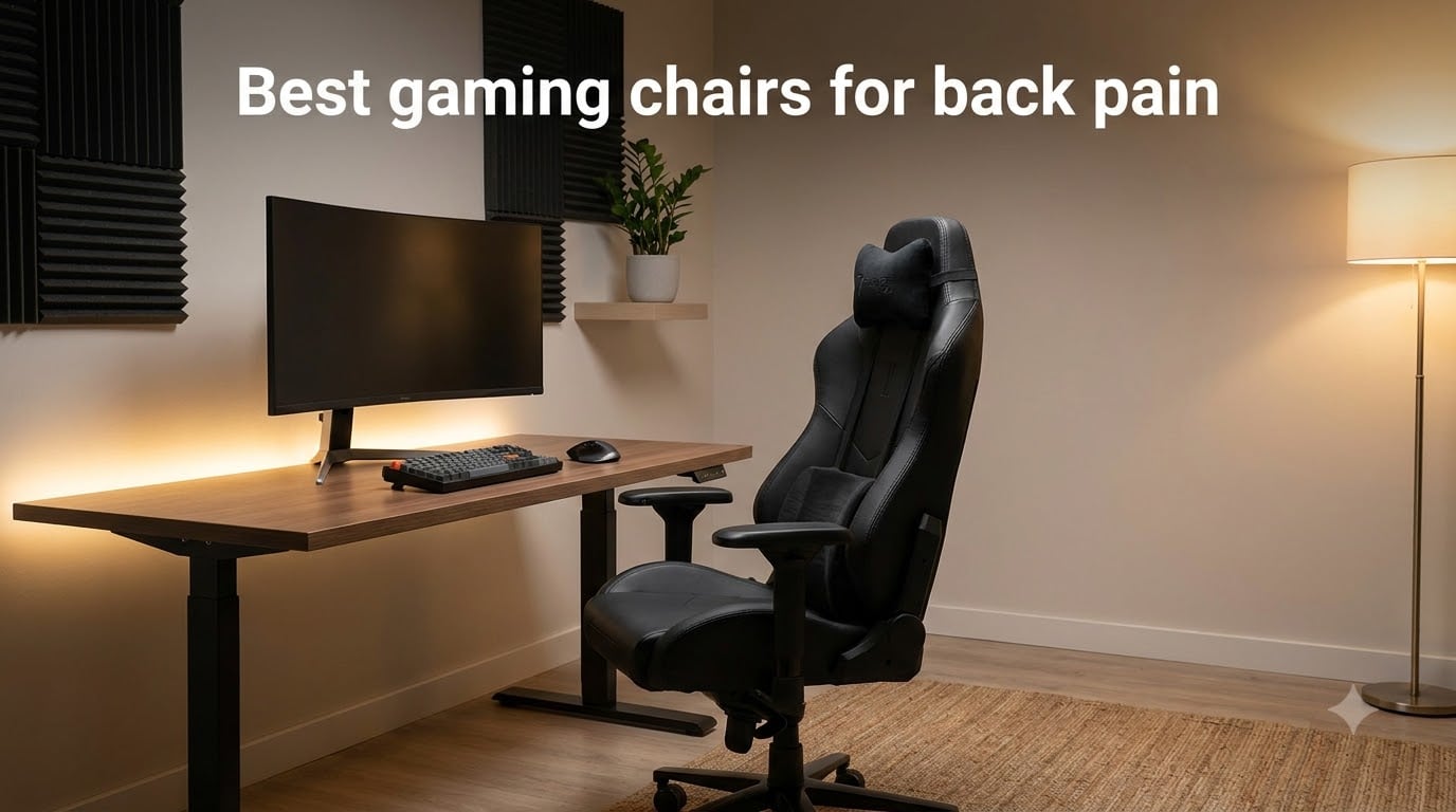 10 Best Gaming Chairs for Back Pain (September 2026) Tested
