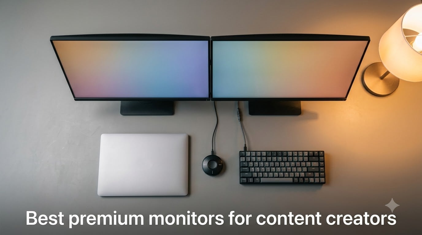8 Best Premium Monitors for Content Creators (September 2026) Honest Guide