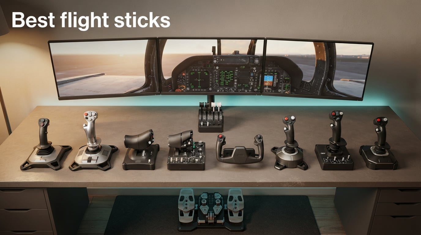 8 Best Flight Sticks (September 2026) Tested & Ranked