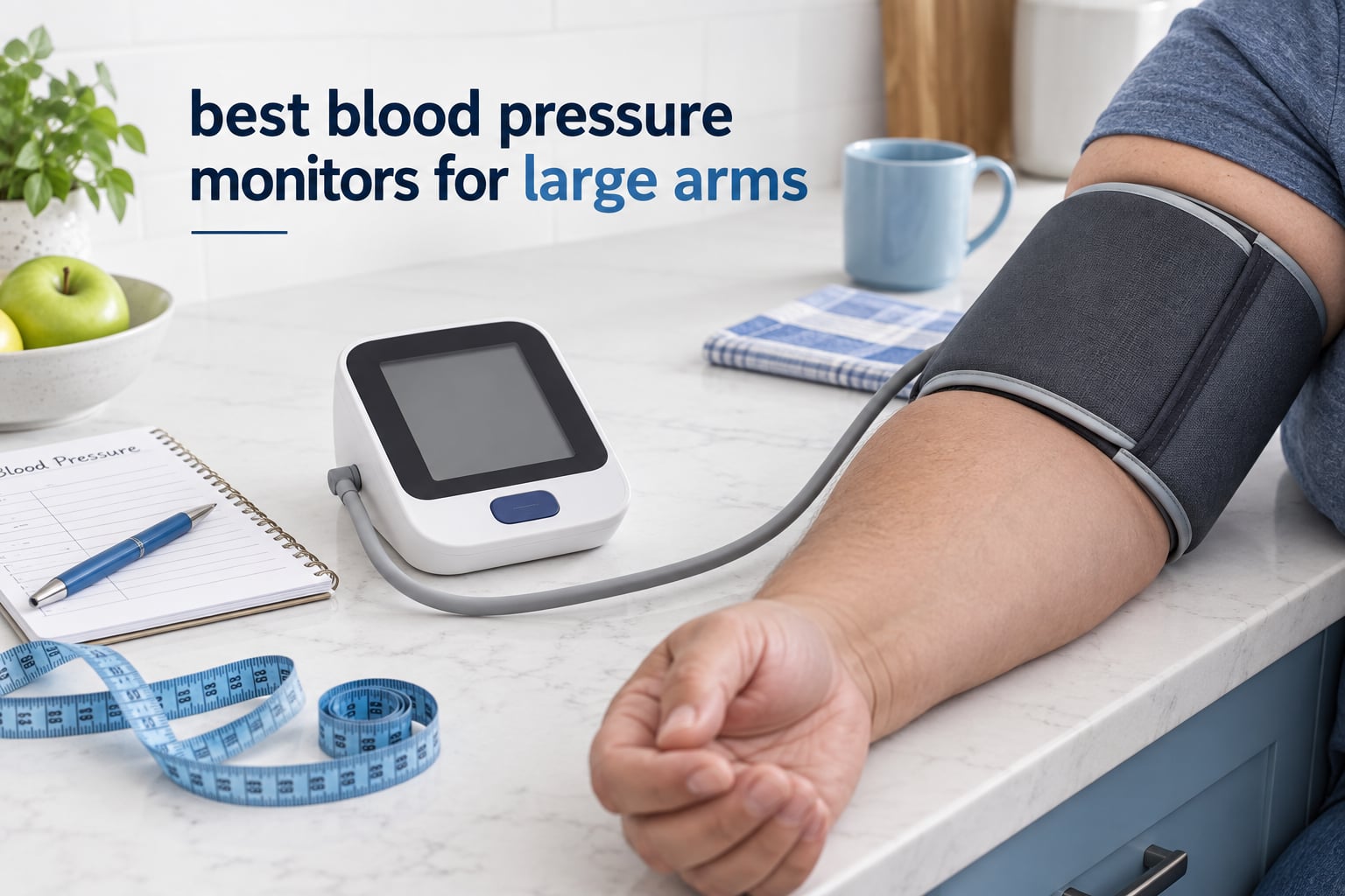 best blood pressure monitors for large arms