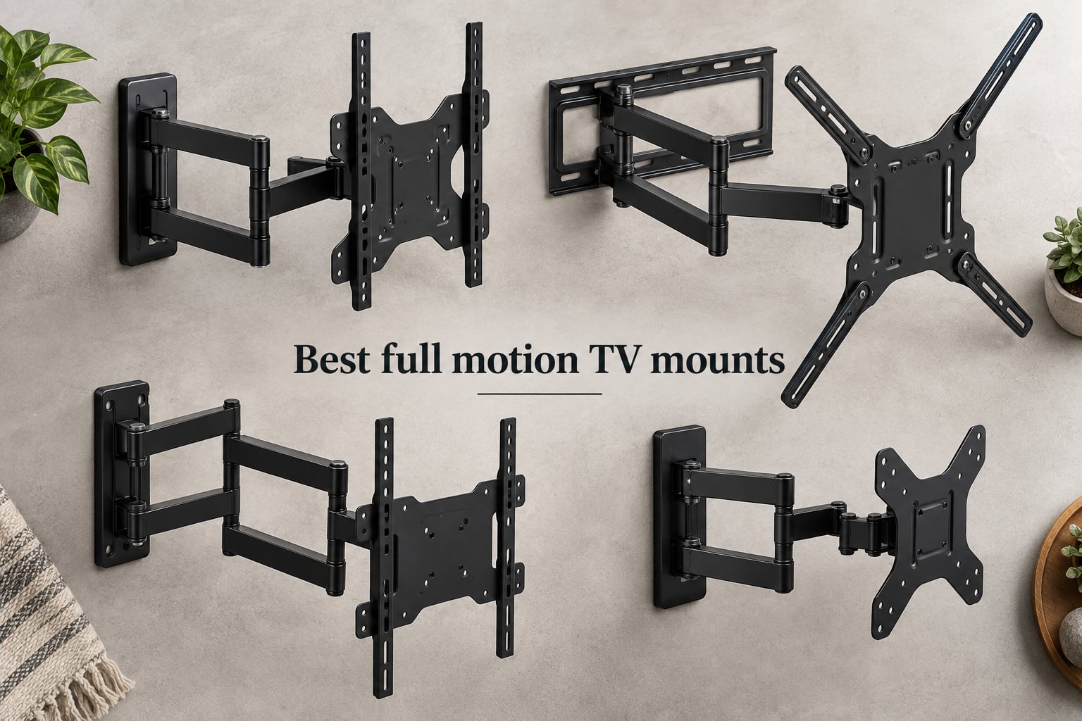 10 Best Full Motion TV Mounts (September 2026) Tested & Ranked