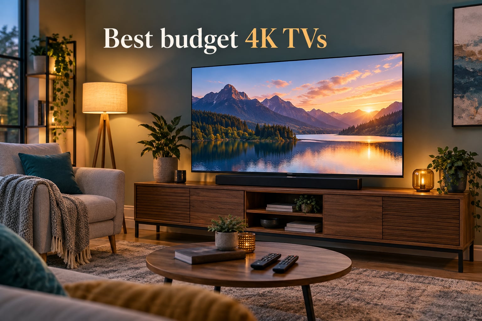 Best budget 4K TVs
