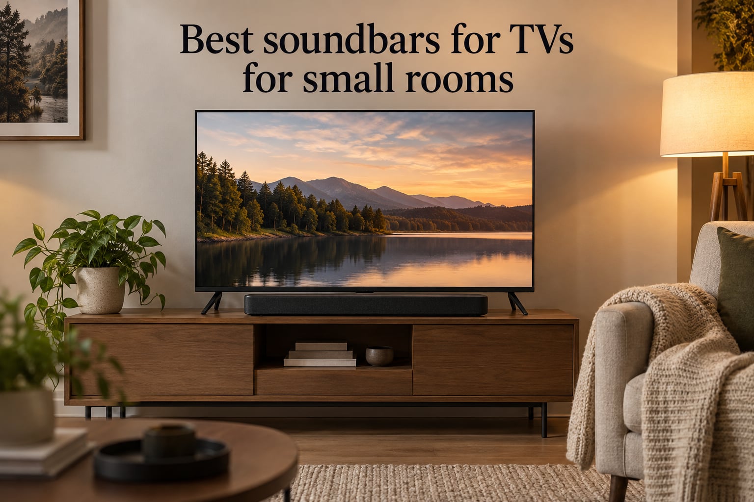 8 Best Soundbars for TVs for Small Rooms (September 2026)