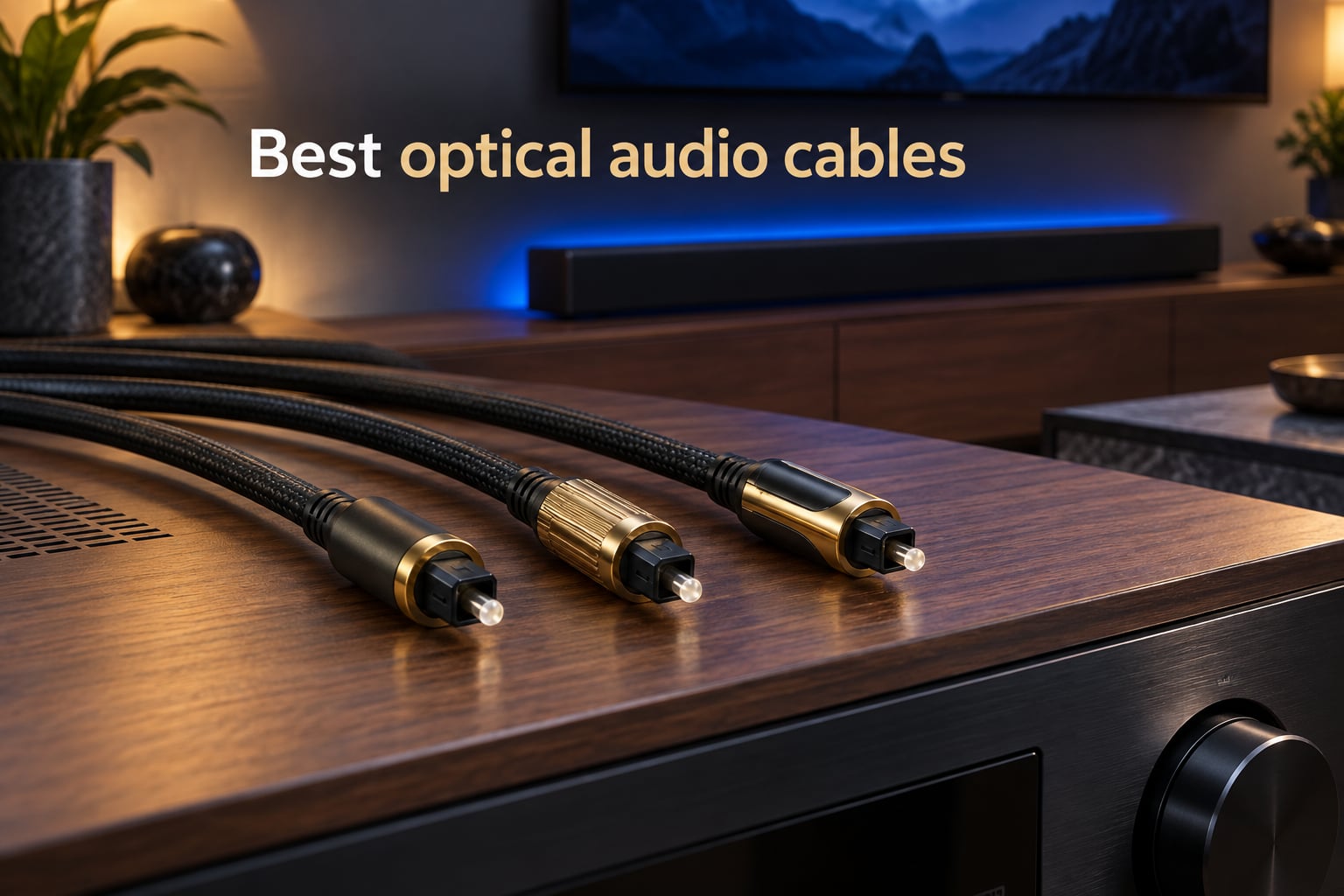 Best optical audio cables