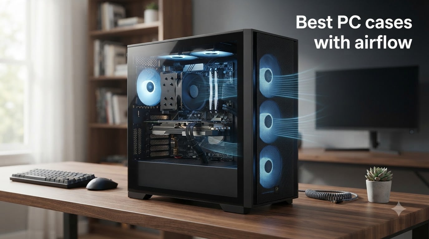 8 Best Airflow PC Cases (September 2026) Tested