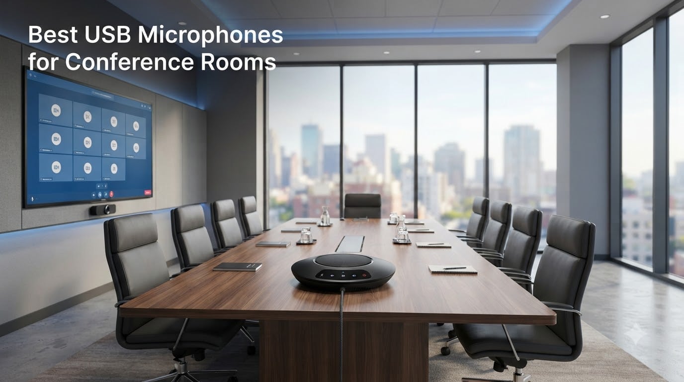 10 Best USB Microphones for Conference Rooms (September 2026)