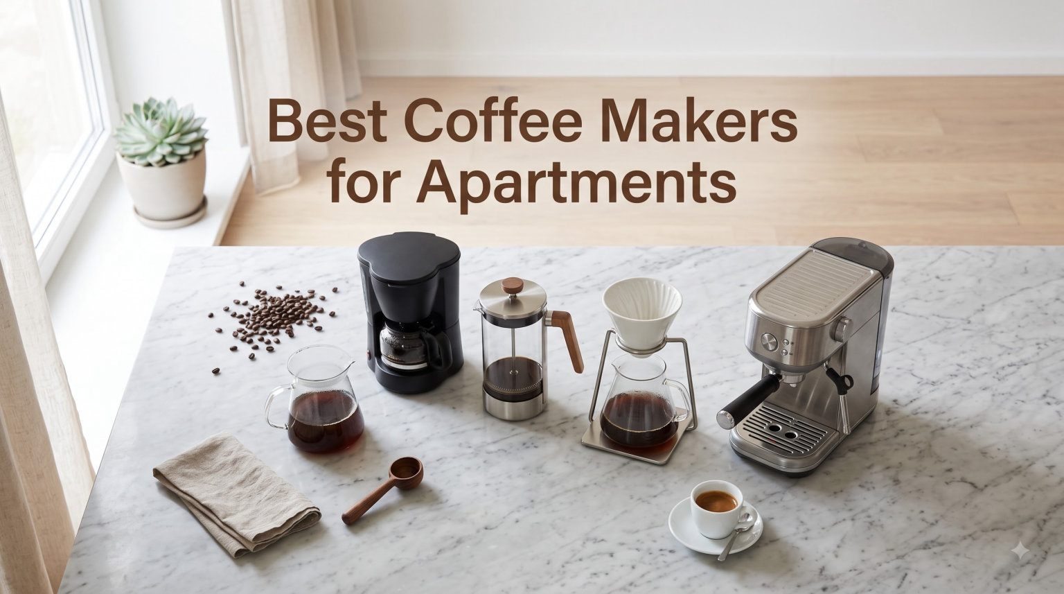 8 Best Coffee Makers for Apartments (September 2026) Expert Reviews
