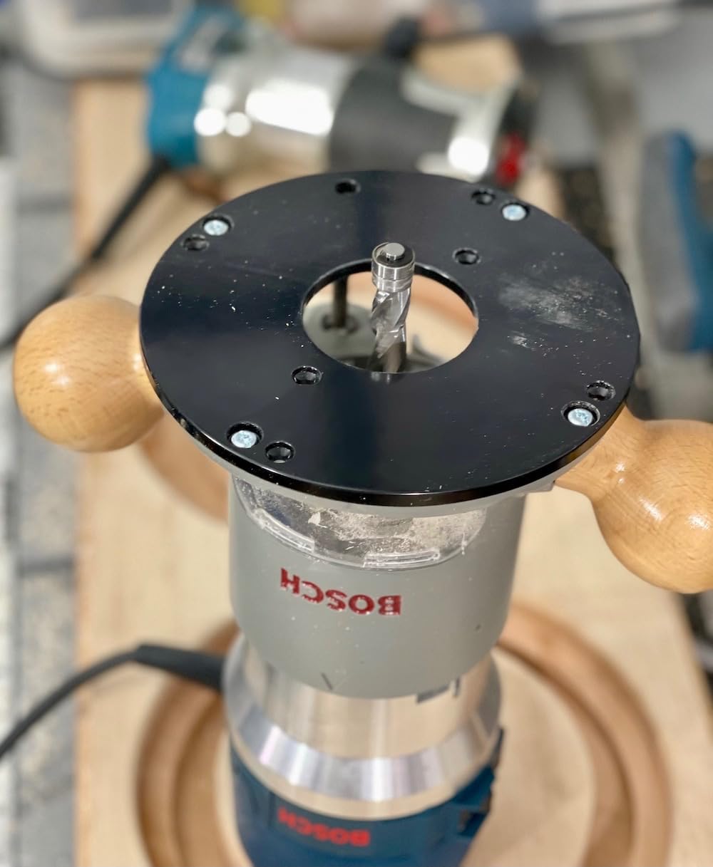Bosch 1617EVSPK 2.25 HP Combination Plunge- and Fixed-Base Router customer photo 1