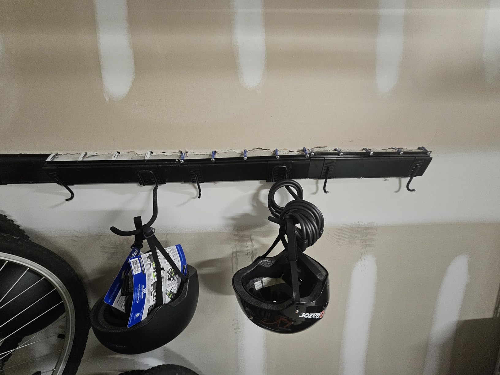 TORACK Bike Storage Rack, 6 Bikes Bike Racks & 5 Helmets Hooks for Garage customer photo 1