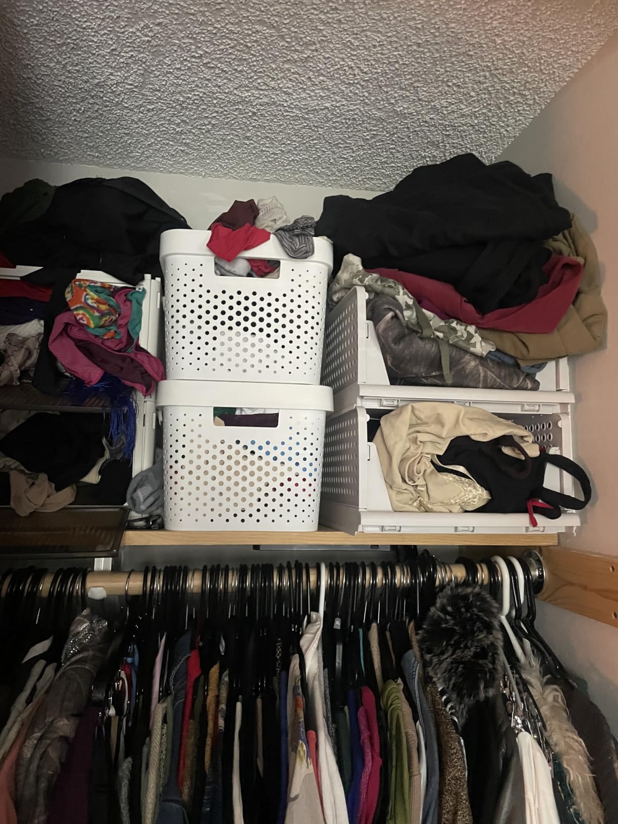 AWTATOS Closet Organizers and Storage, 6 Cube Storage Organizer, White customer photo 1