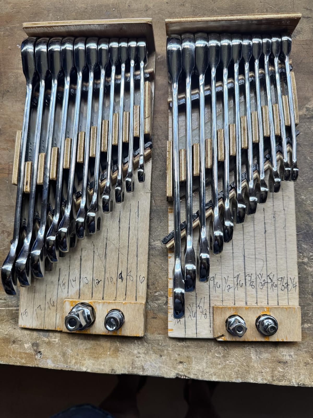 ELEAD 33-Piece Combination Ratchet Wrench Set | SAE & Metric Sizes (1/4