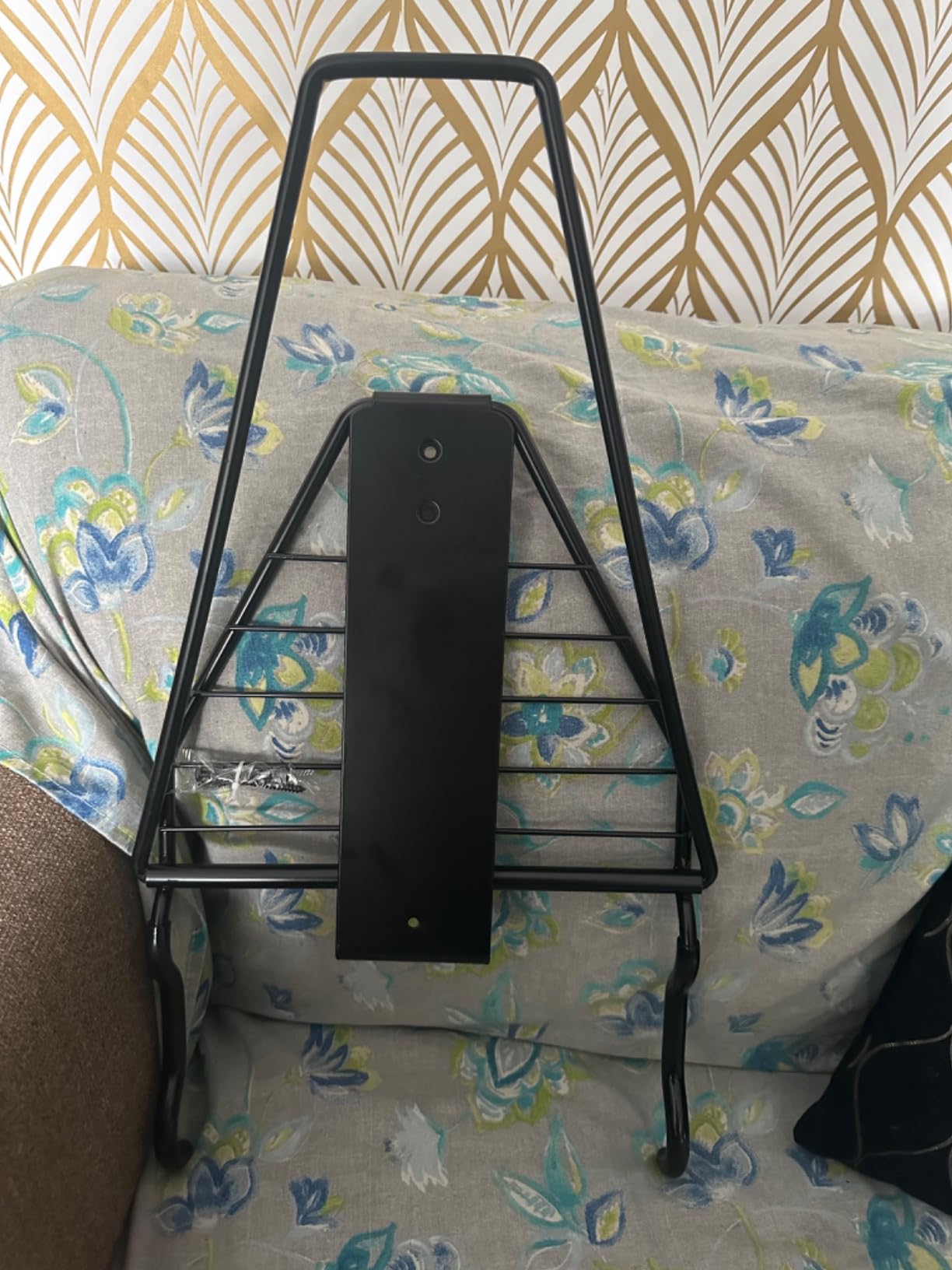 WALMANN Wall Mounted Horizontal Bike Rack, Foldable Bicycle Storage customer photo 2