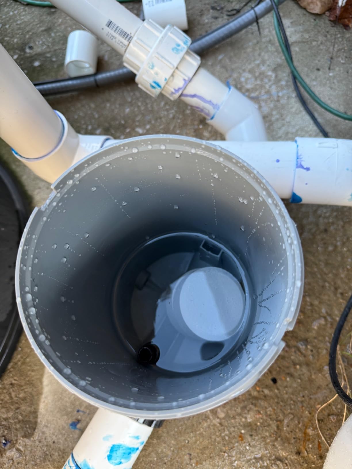 CL200 Inline Chlorinator Replacement Hayward CL200 Chlorine Feeder for Inground Pool and Above Ground Pool,High-Grade ABS Hayward Chlorinator Material (2 O-Rings) customer photo 1