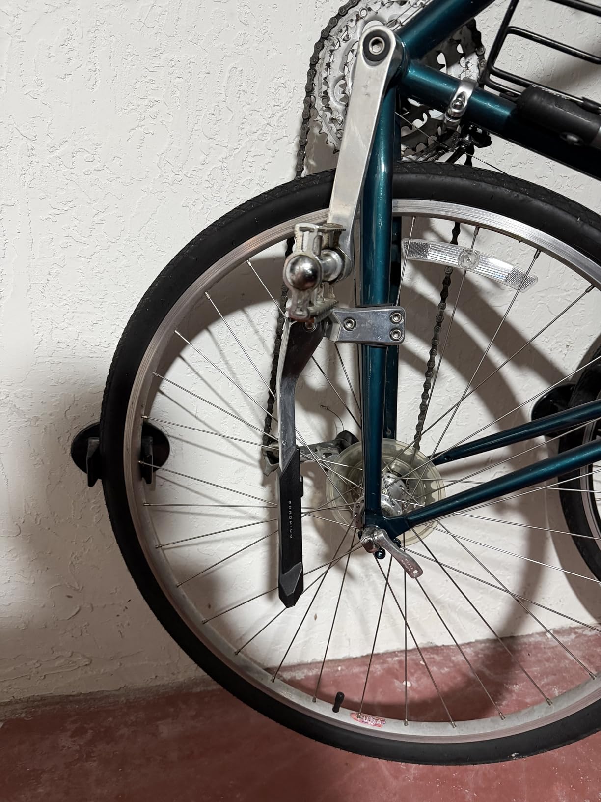 Steadyrack Swivel Bike Wall Mount, Vertical Mountain Bike Rack, Garage customer photo 2