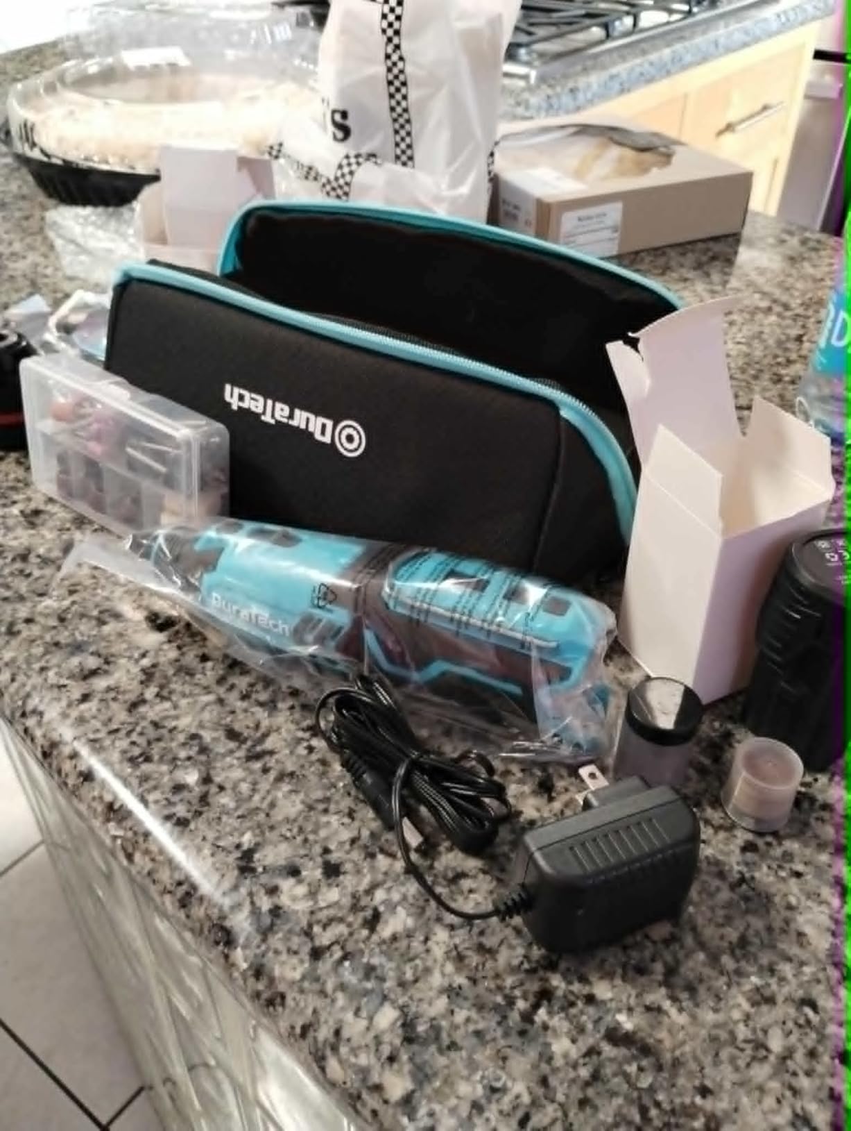 DURATECH 12V Cordless Rotary Tool Kit with 118PCS Accessories customer photo 1