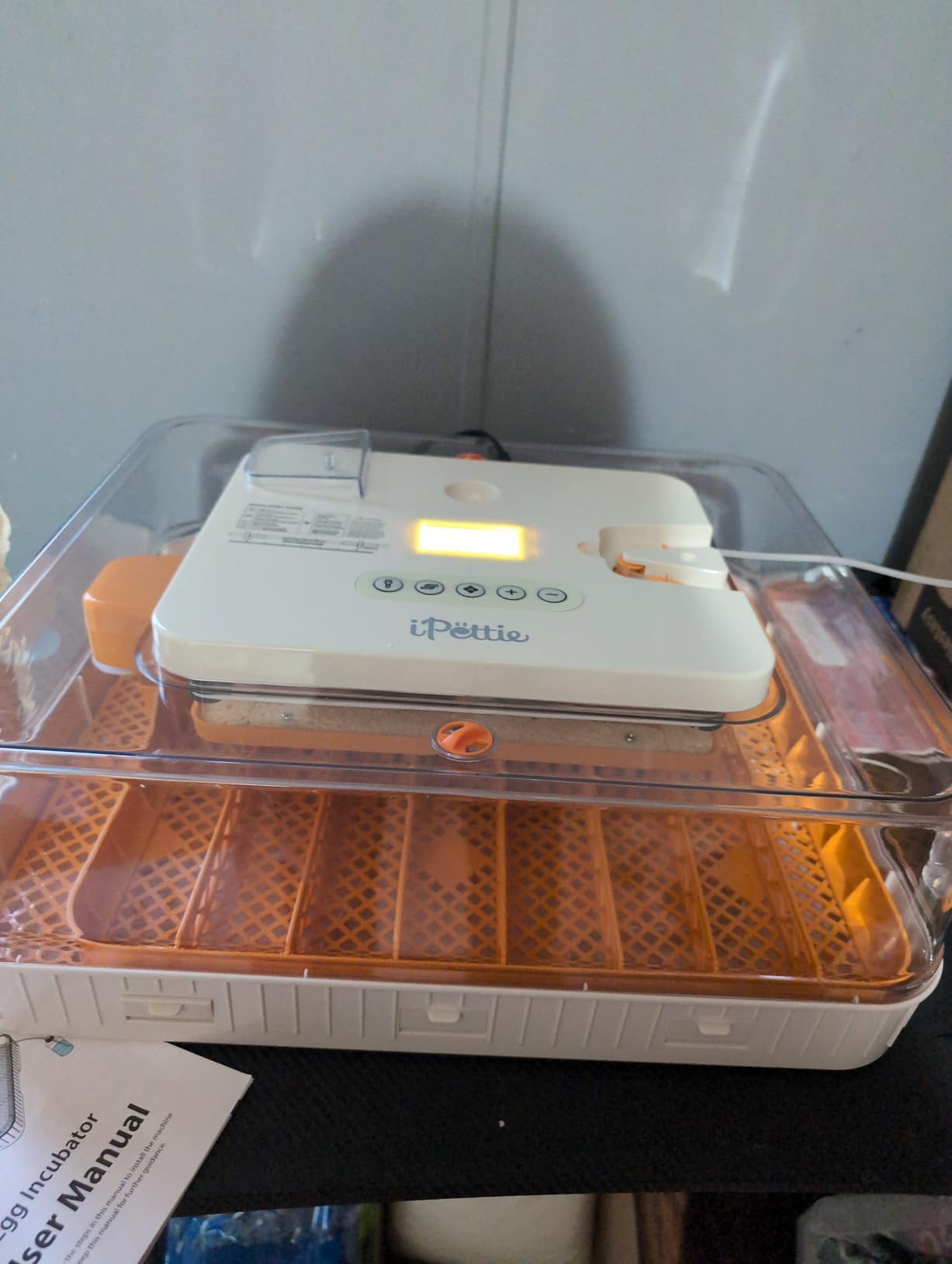 iPettie Nestasy ProHatch56 Egg Incubator with Automatic Egg Turning and Humidity Temperature Control, 56 Eggs Capacity for Hatching Eggs, Chicken Eggs, Duck Eggs, Temperature Adjustment and Alarms customer photo 2