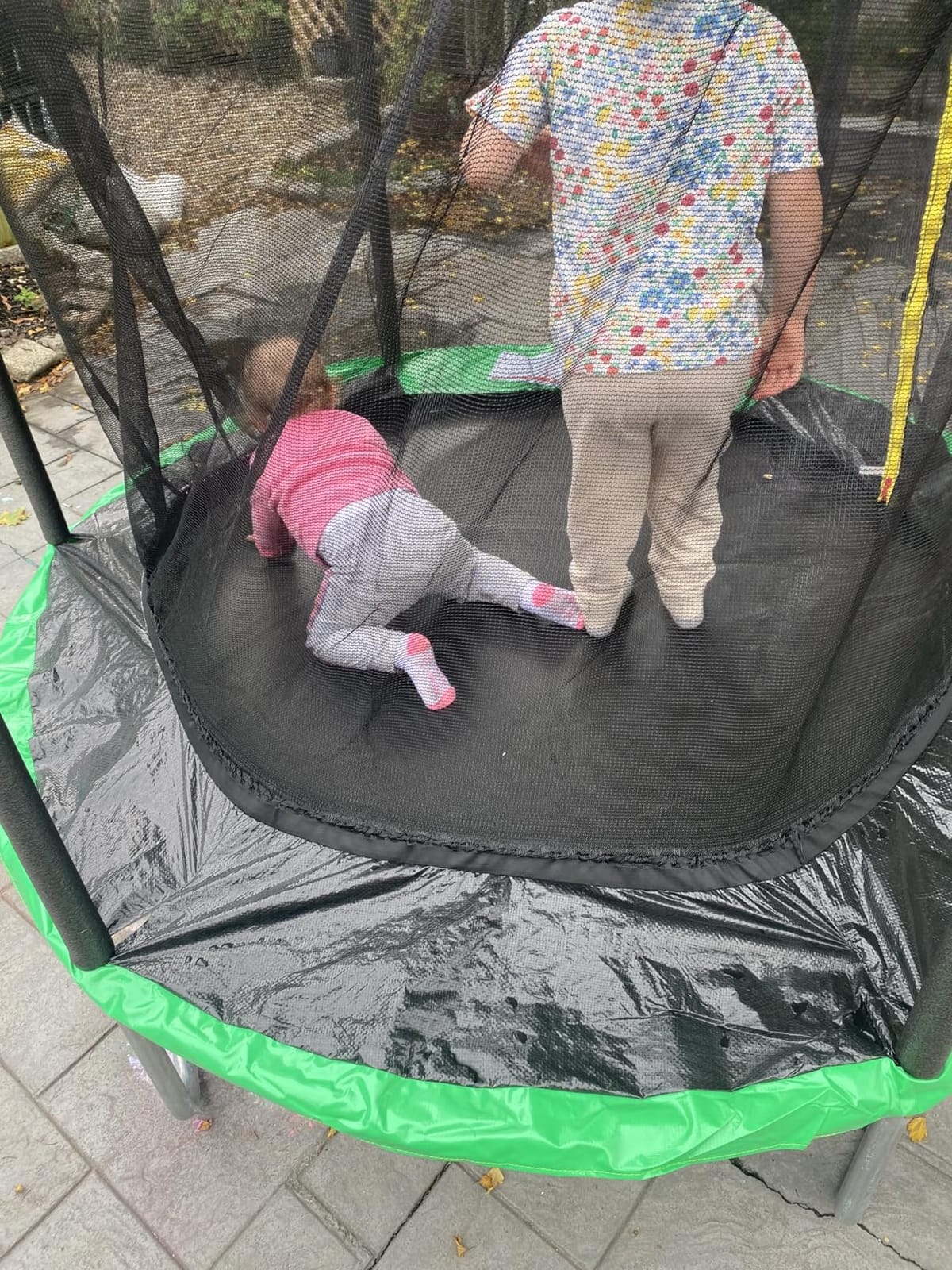 AOTOB 12 FT/14 FT Rectangle Trampoline with Net customer photo 2