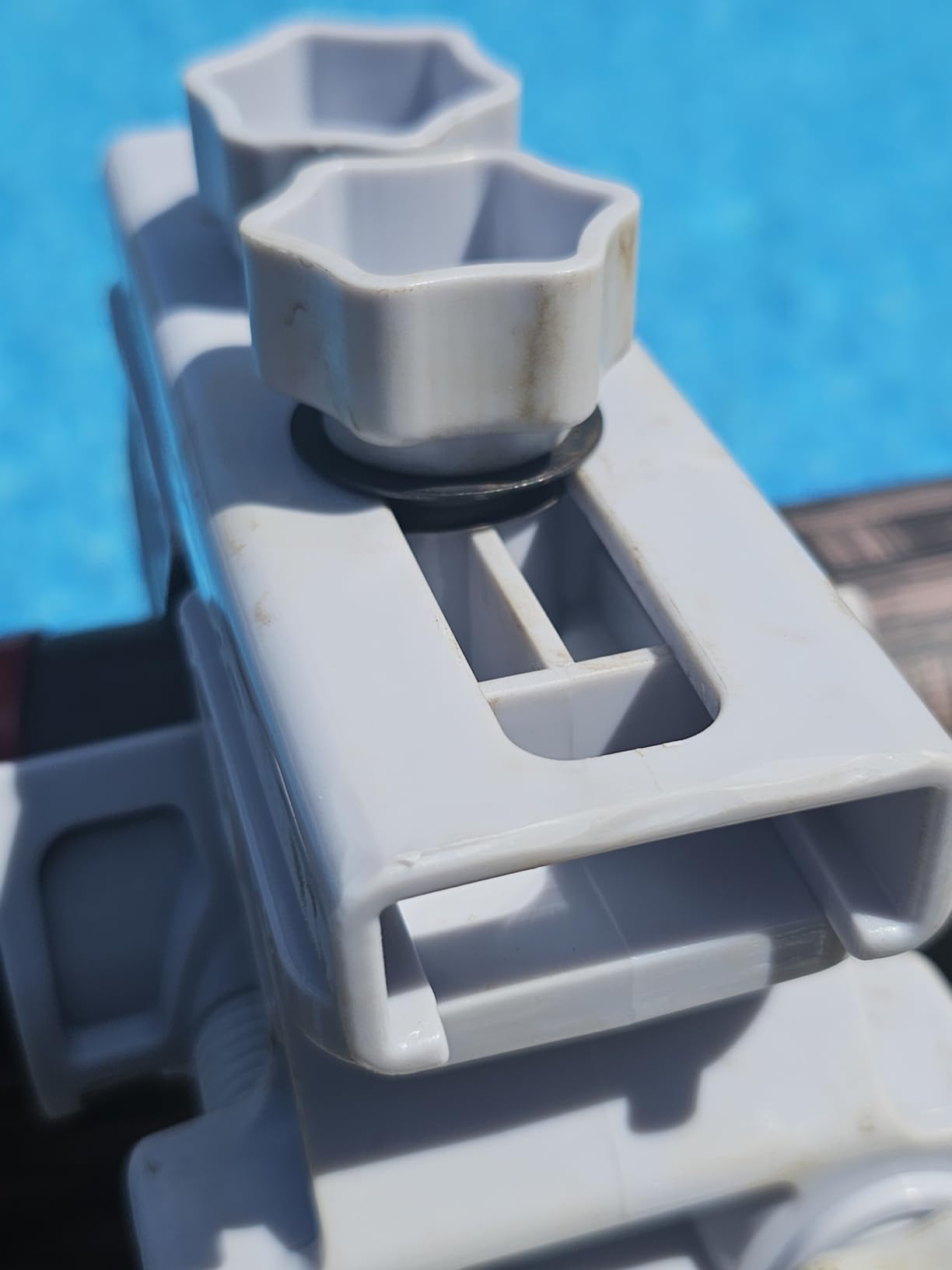 U.S. Pool Supply Above Ground Pool Skimmer, Wall Mount Surface Skimmer customer photo 2