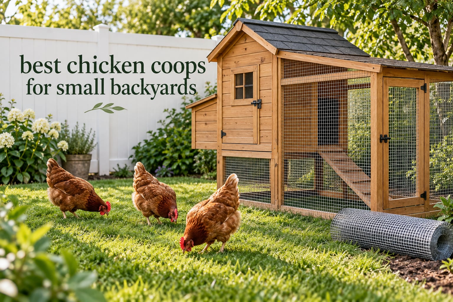 12 Best Chicken Coops for Small Backyards (October 2026)