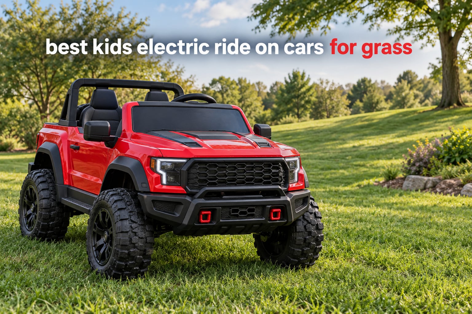 12 Best Kids Electric Ride On Cars for Grass (October 2026)