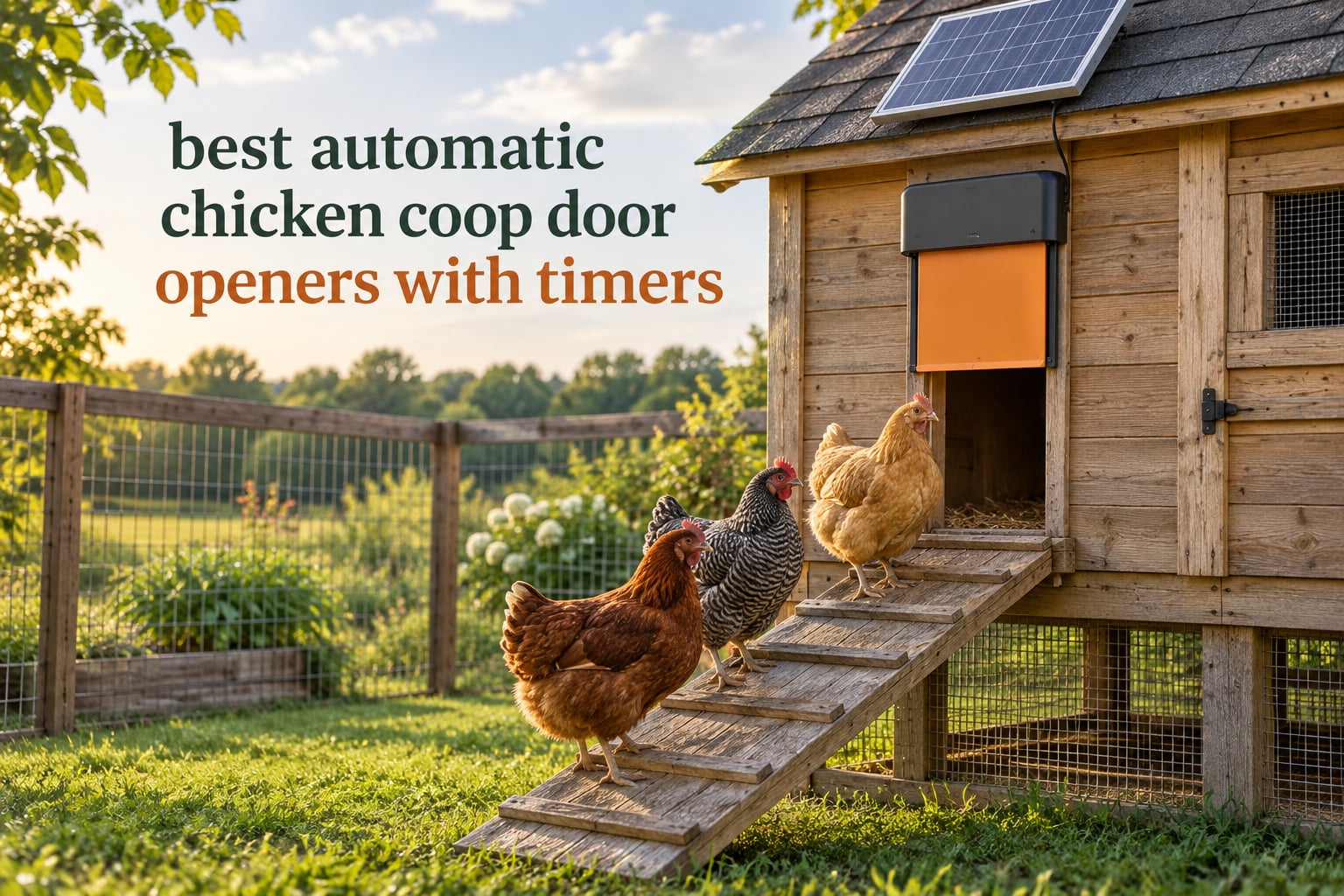 10 Automatic Chicken Coop Door Openers With Timers (October 2026)