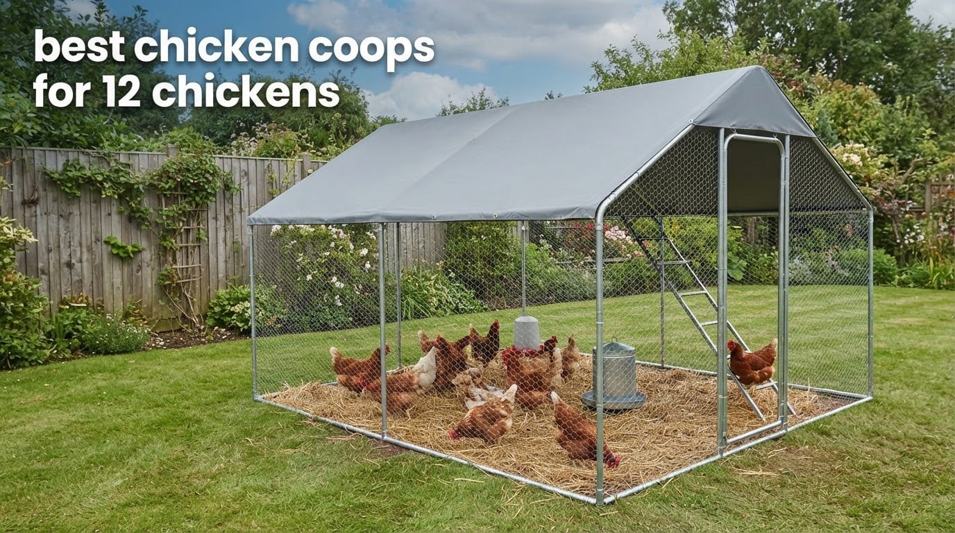 best chicken coops for 12 chickens