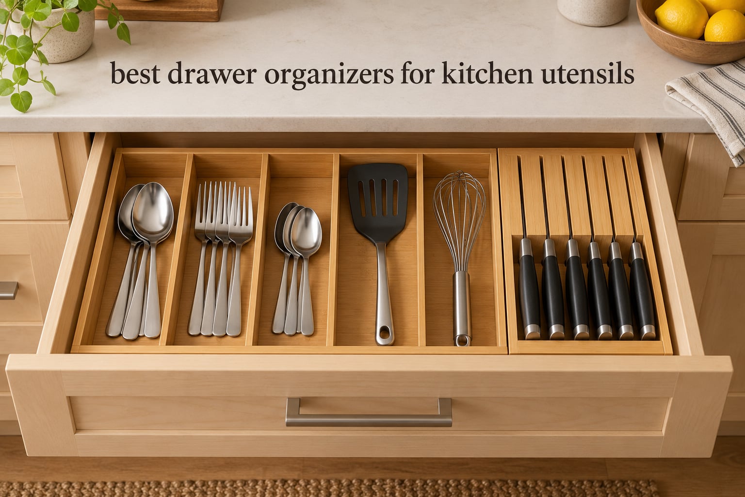 12 Best Drawer Organizers for Kitchen Utensils (October 2026)
