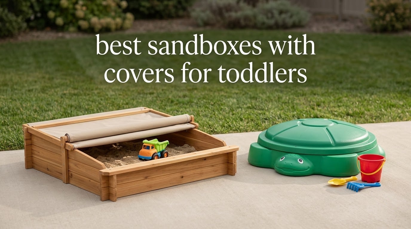 10 Best Sandboxes with Covers for Toddlers (October 2026)
