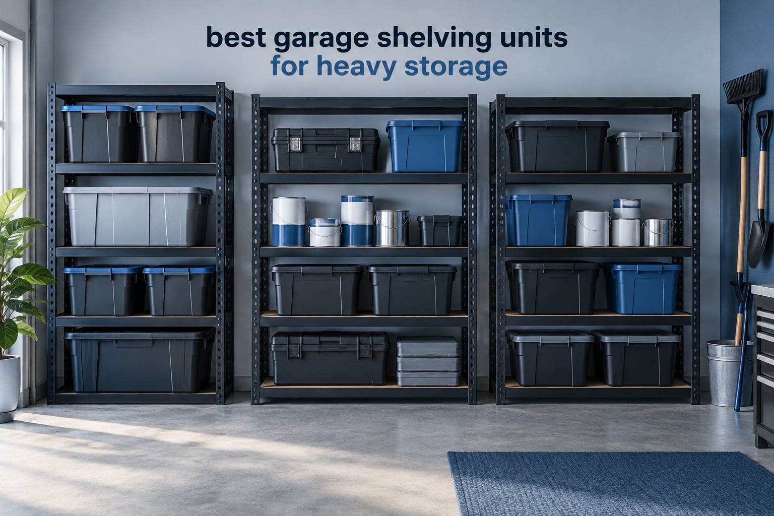 10 Best Garage Shelving Units for Heavy Storage (October 2026)