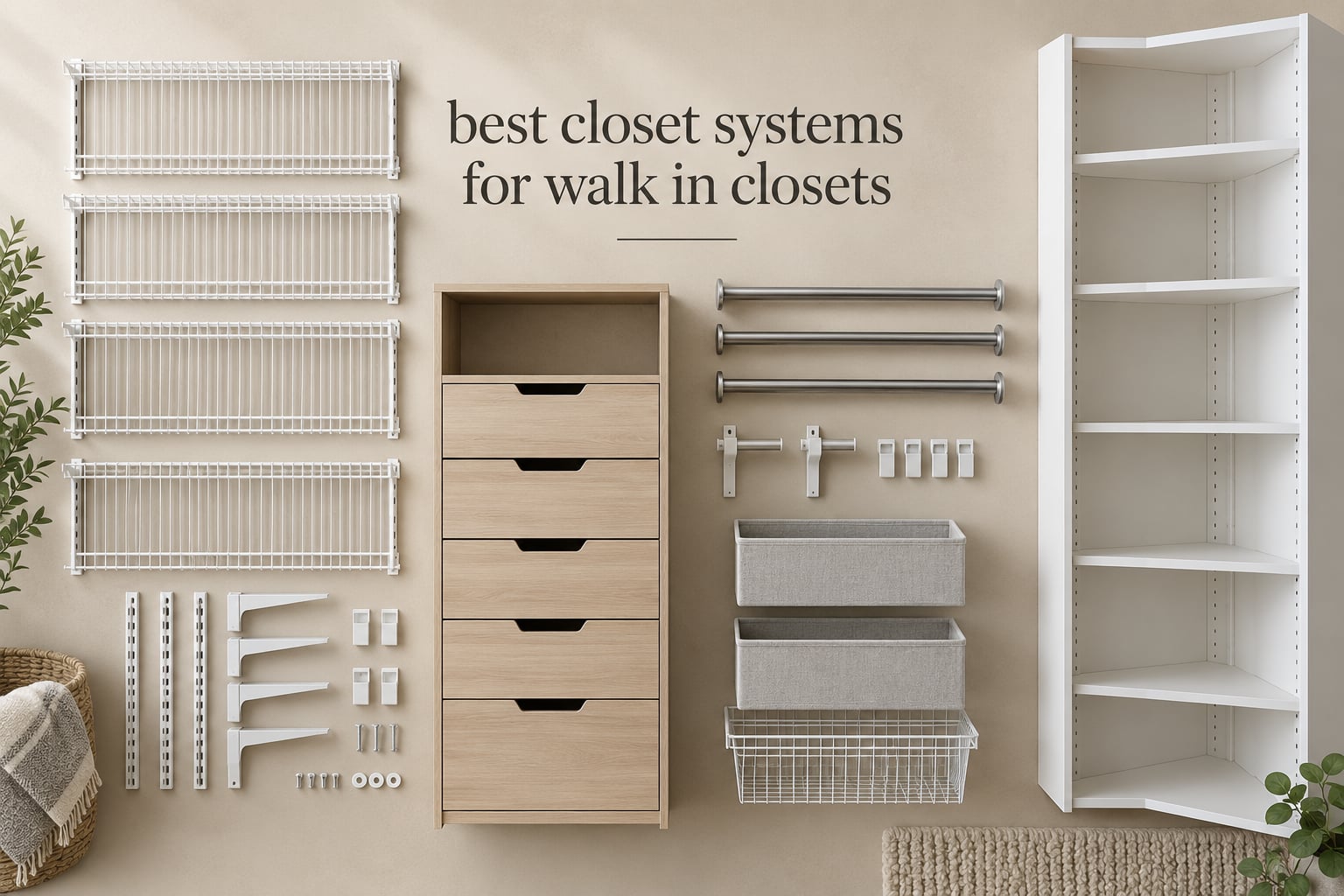 10 Best Closet Systems for Walk In Closets (October 2026)