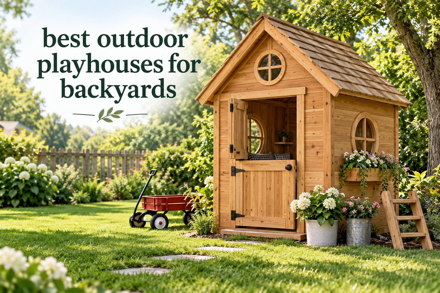 12 Best Outdoor Playhouses for Backyards (October 2026)