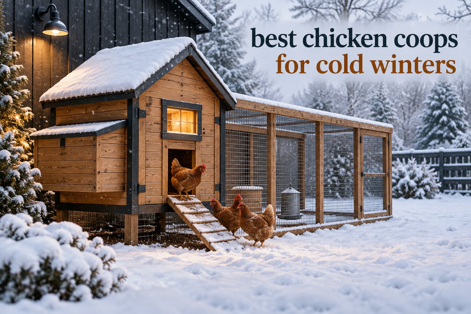 12 Best Chicken Coops for Cold Winters (October 2026) Reviewed